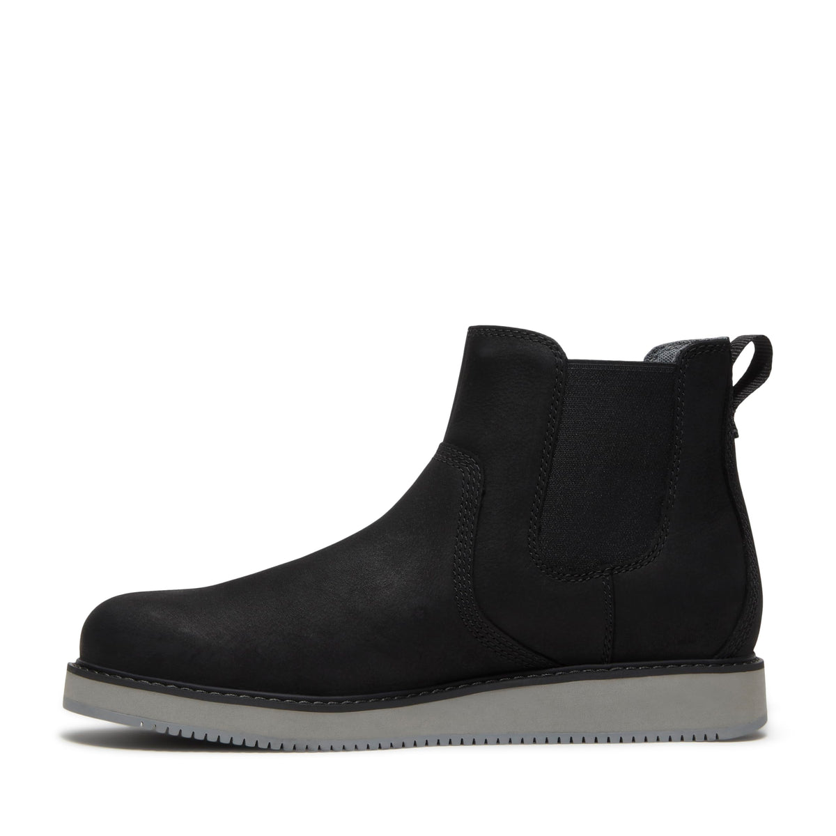 Men's Redwood Edge Chelsea Boot by Timberland – 9, Leather, Black Nubuck