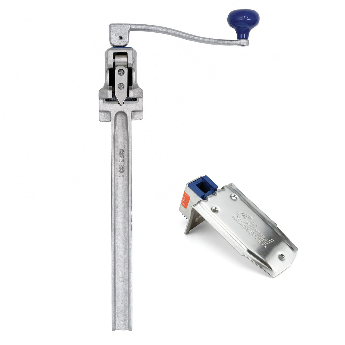 #1 Manual Can Opener by Edlund – 11" tall, Stainless Steel, Silver, Model 11100
