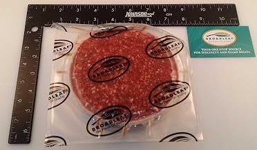 Broadleaf Round Wagyu Beef Patty, 6 Ounce -- 30 per case.