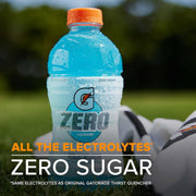 G Zero Thirst Quencher by Gatorade – 12 Fl Oz (Pack of 12), White, Pack of 12