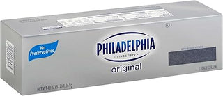 Kraft Philadelphia Cream Cheese Loaf, 3 Pound - 6 per case.