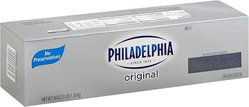 Kraft Philadelphia Cream Cheese Loaf, 3 Pound - 6 per case.