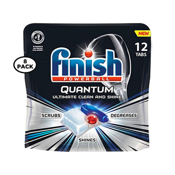 Quantum 12 ea (Pack of 8) by Finish – 96 Count (Pack of 1)