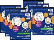 Tracing Pad by UCREATE – Paper, White, Pack of 6, Model PAC2369-6