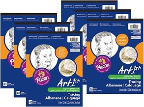 Tracing Pad by UCREATE – Paper, White, Pack of 6, Model PAC2369-6