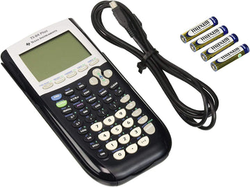 TI-84 Plus Graphing Calculator by Texas Instruments – Small, Plastic, Black, Model 84PL/CLM/1L1/B