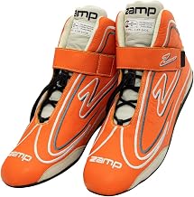 Zamp ZR-50 SFI 3.3/5 Race Shoe Neon ORG Size 11