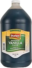 Durkee Imitation Vanilla Flavor - 1 gallon bottle, 4 per case