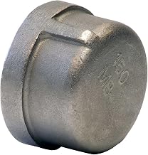 1" Cap, 304 Stainless Steel, FNPT, Class 150, 300 PSI