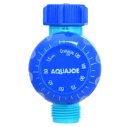 Mechanical Hose Timer by Aqua Joe – Plastic, Blue, Pack of 2, Model AJ-WTX2