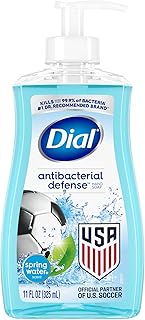 Dial Antibacterial Liquid Hand Soap, Spring Water, 11 Fl Oz