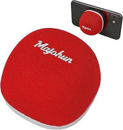 P01 2-in-1 Magnetic Bluetooth Speaker & Phone Stand, TWS Red | TWS Stereo Pairing; Bluetooth 5.4; 4 Dynamic LED Modes; 12H Playtime; Portable Compact Build; Ideal Gift Choice