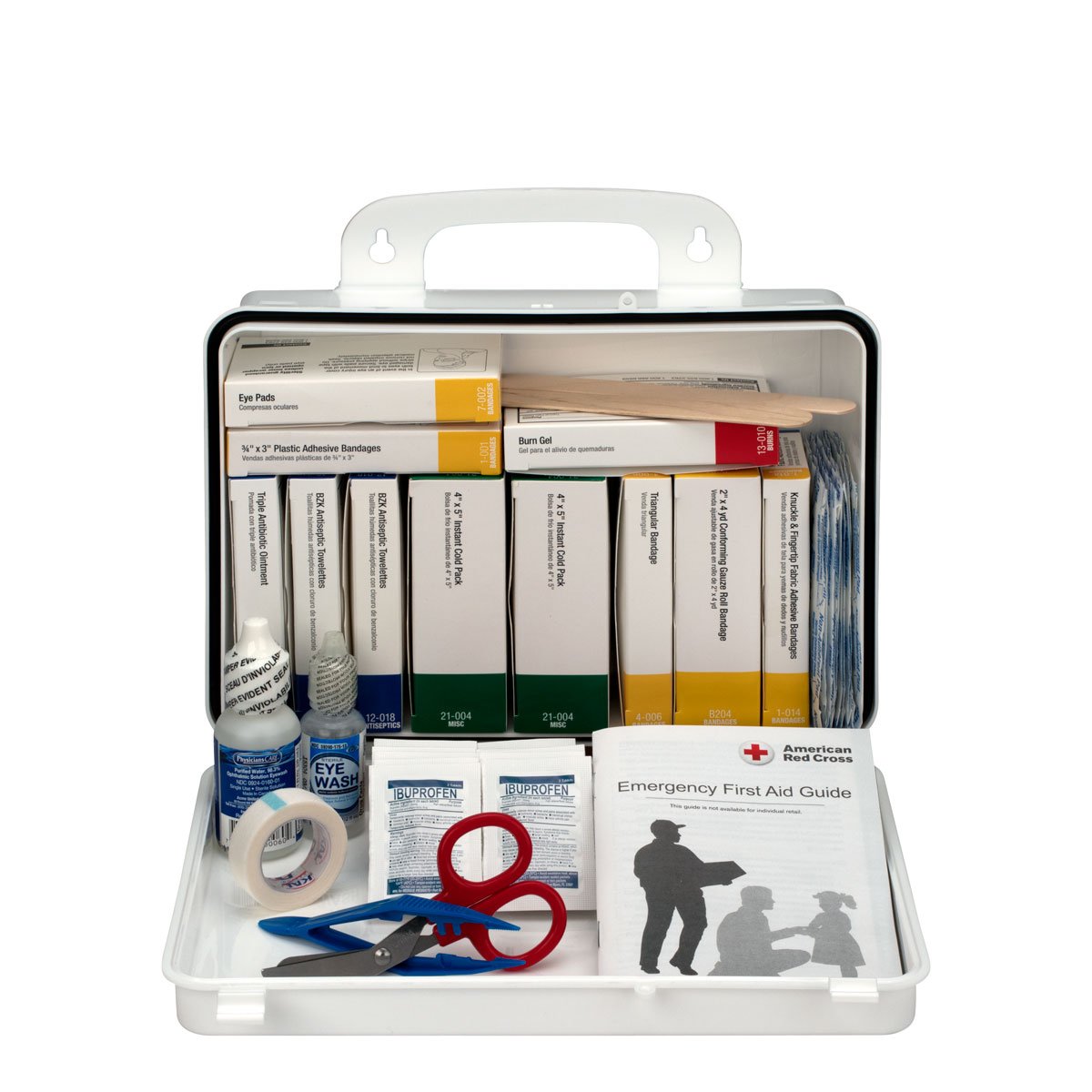 16 Unit Welder First Aid Kit by First Aid Only – 2.375 L X 6 H X 9.06 W, Plastic, White, Model 253-U/FAO