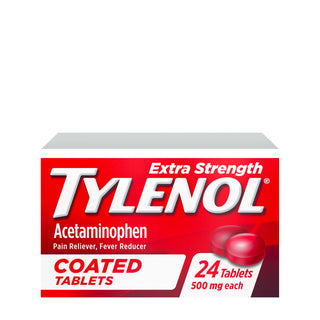 Extra Strength Coated Tablets by Tylenol – 24 Count (Pack of 1), Model 00300450499257
