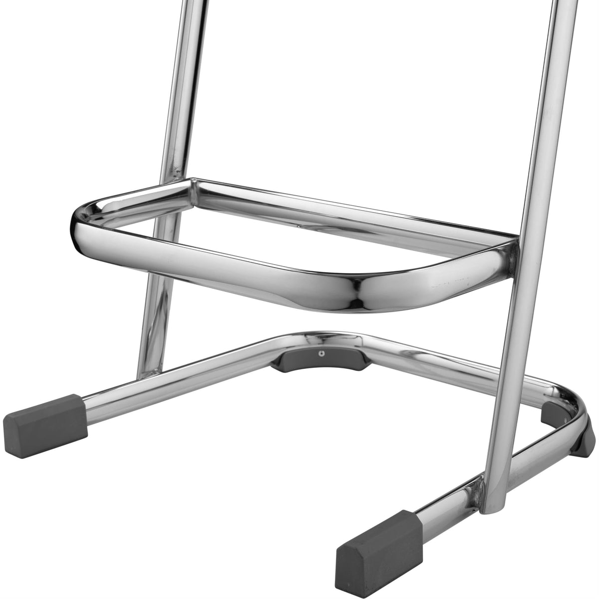 NPS 24" Black Polyurethane Elephant Z-Stool by National Public Seating – unspecified, Steel, Black, Model 6624