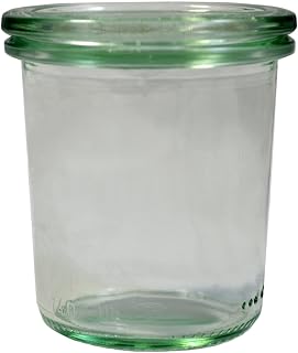 PADERNO World Cuisine 4.7-Ounce Glass Jar, Mini, Clear, Set of 12