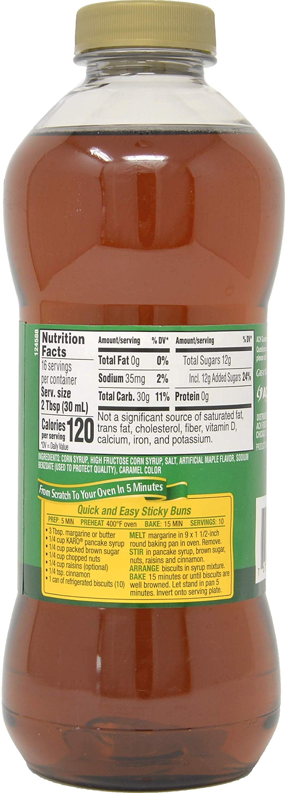 Pancake Syrup by KARO – 16 Fl Oz (Pack of 2), Pack of 2