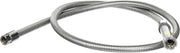 T&S Brass, B-0068-H, 68" Flexible Stainless Steel Hose, Stainless Steel
