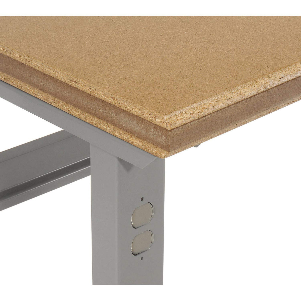 Extra Long Mobile Workbench by Global Industrial – 36"L x 96"W x 4"H, Steel, Gray, Model 183172A