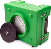 B-Air BA-RA-650-GN 1/3 HP 2.5 Amp HEPA Air Purifier Scrubber for Water Damage Restoration Equipment Negative Air Machine, Green