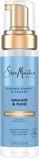 Shea Moisture Manuka Honey & Yogurt Smooth & Hold Multi-Styling Hair Mousse for Nourishment 7.5 fl oz (Pack of 12)