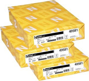 Neenah Wausau Exact 110, Index Cardstock, 250 Count, Ivory, 8.5 X 11 Inches (49581), Pack of 3 Each