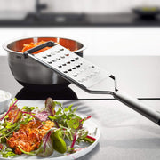 Coarse Grater PRIMELINE by GEFU – 34,9 X 8,5 X 1,8 Cm, Stainless Steel, Silver, Model GF24-29229