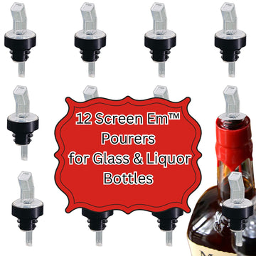 Screen ‘Em Pourer by Tablecraft – Plastic, Stainless Steel