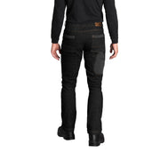 Men’s Fleece-Lined Flex Utility Jean by Red Kap – 42W x 32L, Cotton, Black Wash, Model F5D3BW 42 32