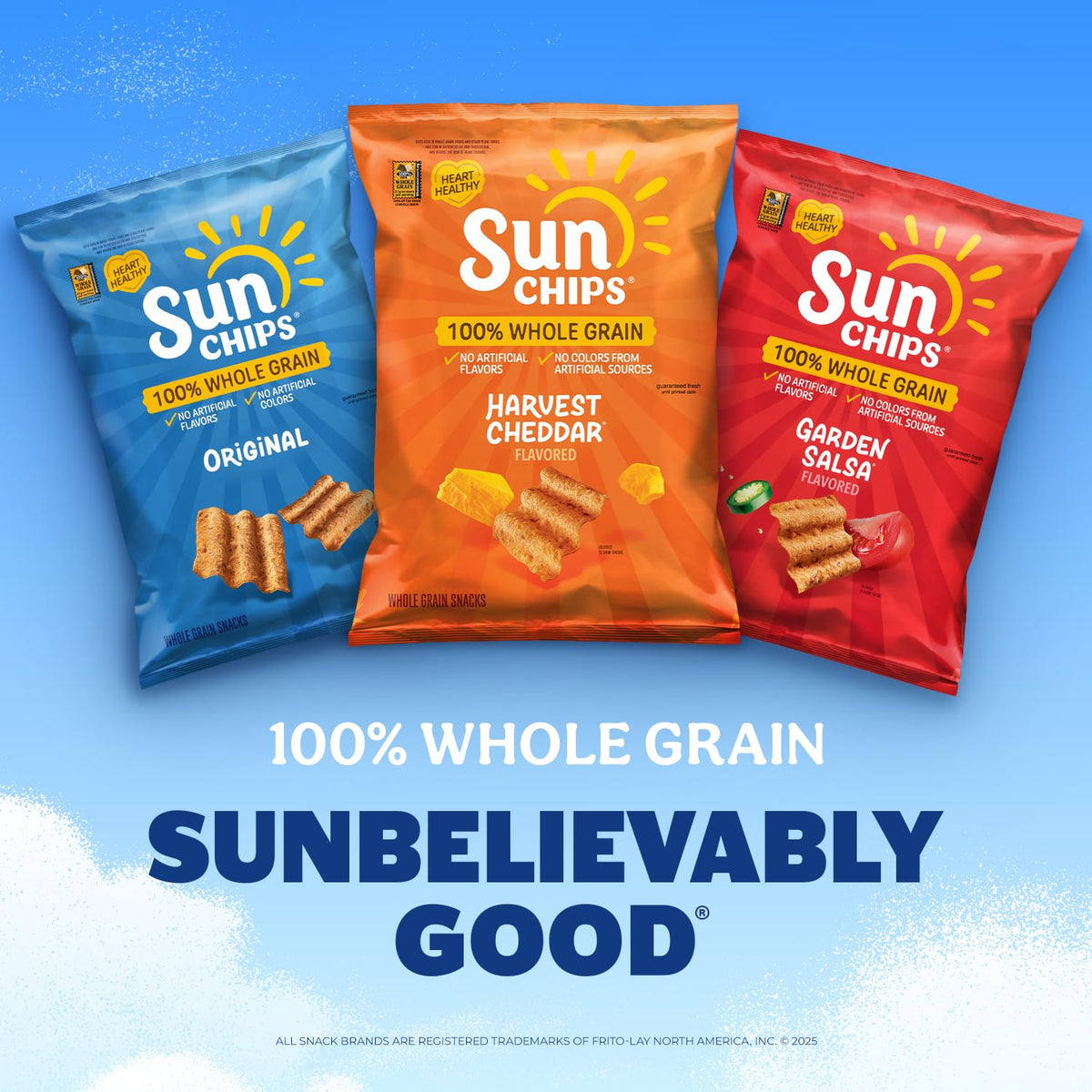 Sunchips Cheddar Cheese / 7 Ounce (Pack of 1) / 1 Chips & Crisps