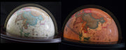 Globes Lancaster Illuminated Globe by Replogle – Large, Wood, Off-white, Model 85801