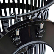 Global Industrial 36 Gallon Outdoor Heavy-Duty Slatted Steel Trash Can – Product Details