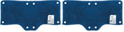 OccuNomix כחול / 2 Pack / Terry Toppers Snap On Hard Hat Sweatband Hard Hat Accessories