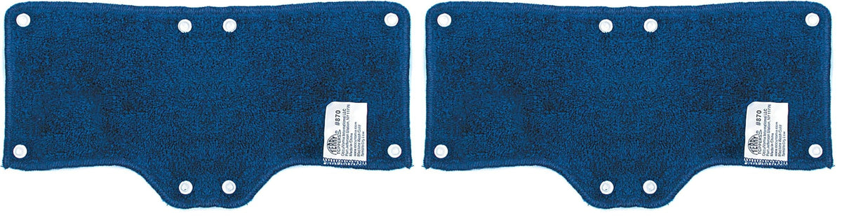OccuNomix כחול / 2 Pack / Terry Toppers Snap On Hard Hat Sweatband Hard Hat Accessories