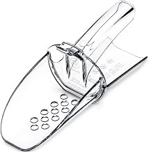 Ice Scoop, San Jamar Saf-T-Scoop, 4 oz to 6 oz, Scoop Only | Polycarbonate Scooper for Bar and Beverage Stations