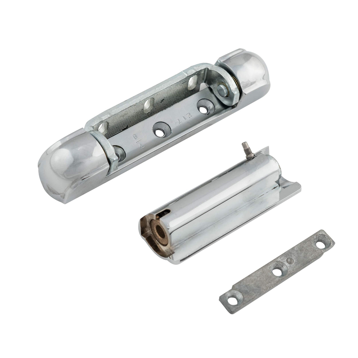 0218 Adjustable Spring Hinge by Kason – vinyl, Silver, Model 10218000004