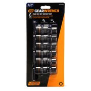 GEARWRENCH 6 Piece - 1/2" / 1 / 6 Drive Socket Sets