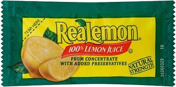 ReaLemon Lemon Juice, 0.14-Ounce Single Serve Packages (Pack of 200)