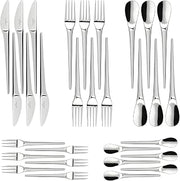 Villeroy & Boch New Moon Cutlery 30 Pieces, Stainless Steel