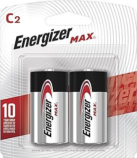 Energizer Max Alkaline Batteries, 2 Count