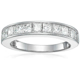 2 cttw Diamond Wedding Band for Women by VIR JEWELS – 9, Metal, White, Model FD9R8620SWIP_200_S9