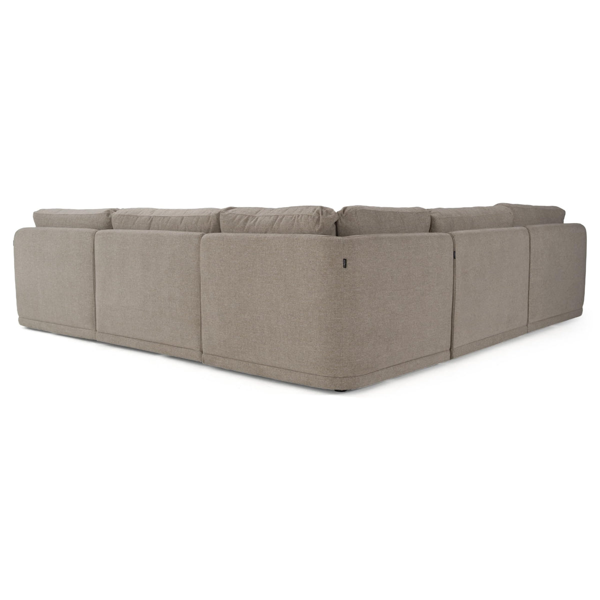 Chantry - Modern Grey Sand Fabric Sectional Sofa by Limari Home – Fabric, Grey, Model LIM-83256
