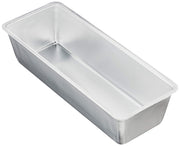 World Cuisine Aluminum Loaf Pan by PADERNO – 11 7/8inx4 3/8inx3 5/8in, 5 quarts, Aluminum, Gray, Model 47064-30