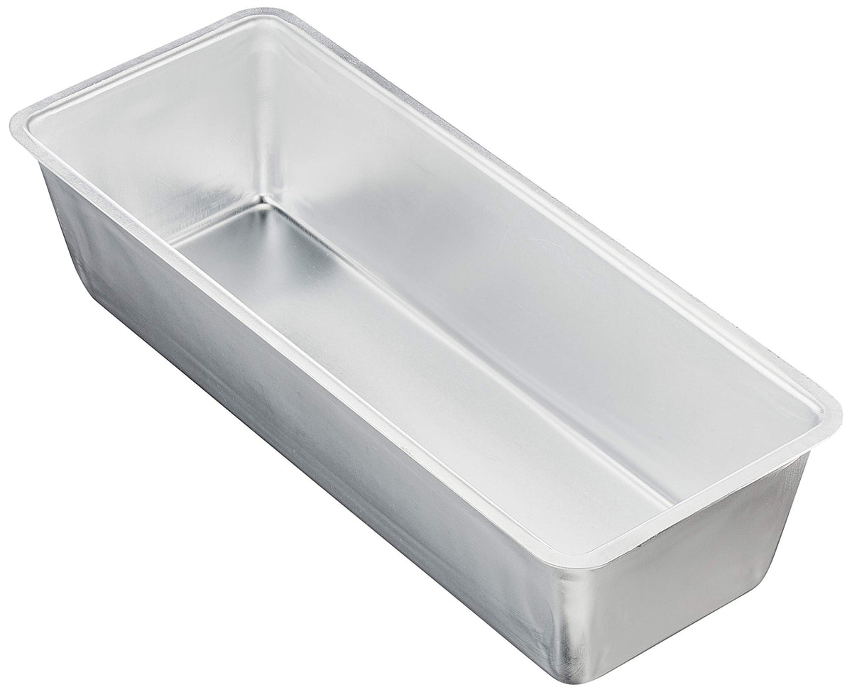 World Cuisine Aluminum Loaf Pan by PADERNO – 11 7/8inx4 3/8inx3 5/8in, 5 quarts, Aluminum, Gray, Model 47064-30