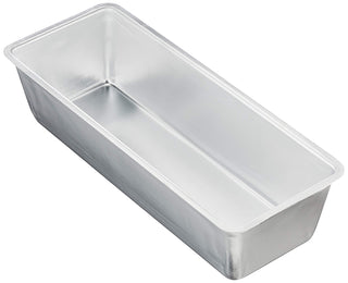 World Cuisine Aluminum Loaf Pan by PADERNO – 11 7/8inx4 3/8inx3 5/8in, 5 quarts, Aluminum, Gray, Model 47064-30