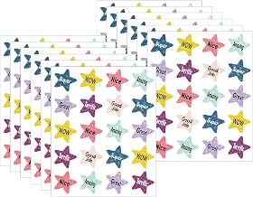 Teacher Created Resources Oh Happy Day Star Rewards Stickers, 120/Pack, 12 Packs (TCR8336-12)