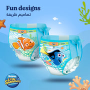 Little Swimmers Disposable Swimpants by HUGGIES – Small, Polypropylene, Adorable Disneypixar Designs (Nemo, Dory, and Squirt), Model KC51002