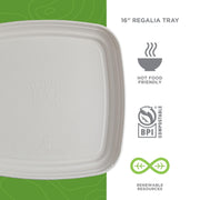 ECO PRODUCTS 16" / White / Classic Plates