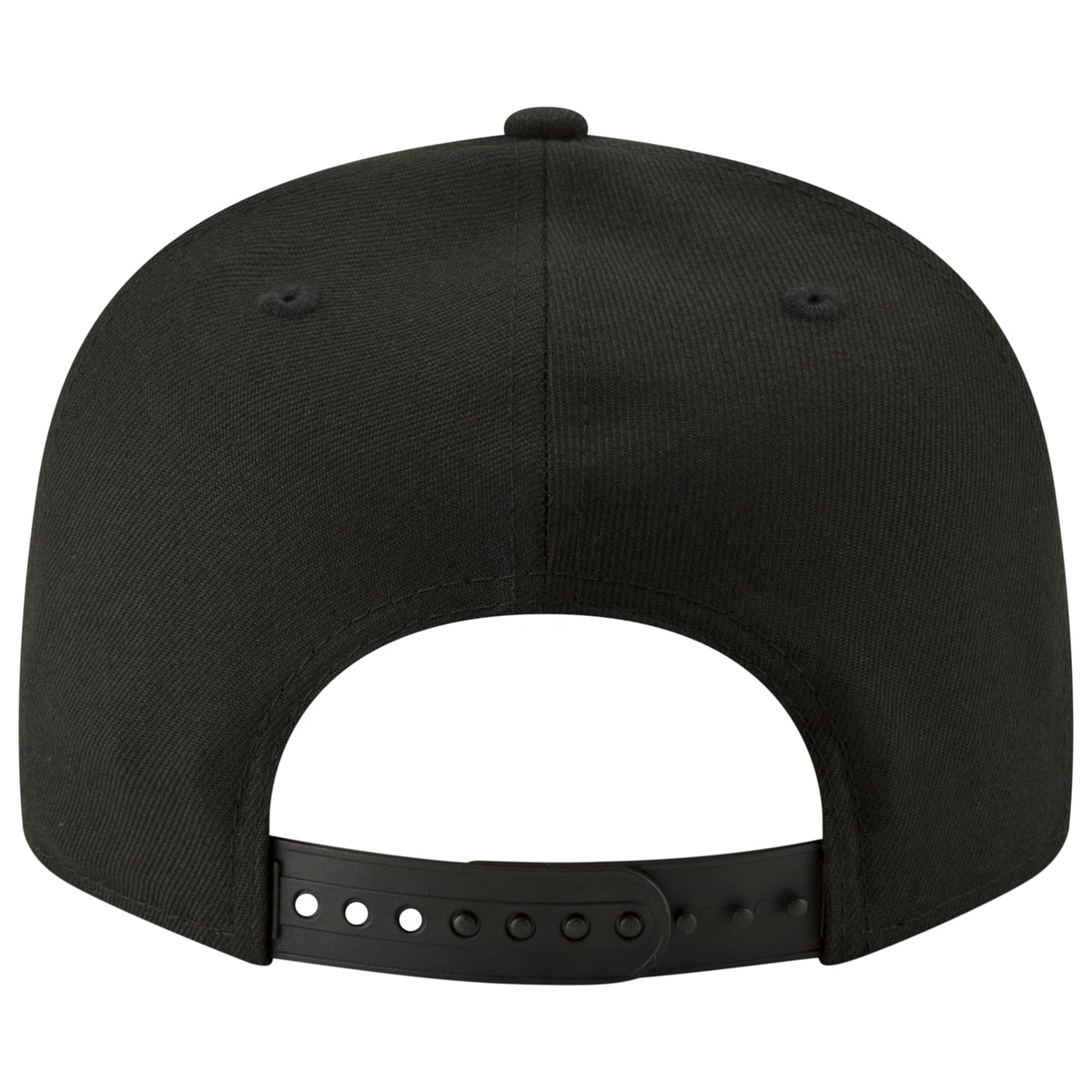 NFL 9FIFTY Black On Black Adjustable Snapback Hat Cap One Size Fits All (US by New Era – One Size, Polyester, Seattle Seahawks, Model New Era