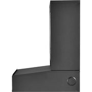 LCD Counter Top Security Computer Cabinet by Global Industrial – 24.5"W x 22.5"D x 29.5"H, Steel, Black, Model 239114BK